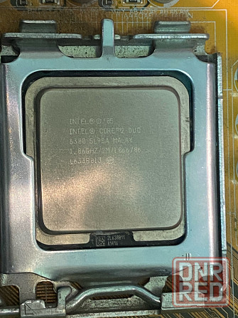 Компьютер мат плата Asus p5ld2 se ddr2 3gb core 2 duo 6300 350w корпус без накопителя и видеокарты Донецк - изображение 3