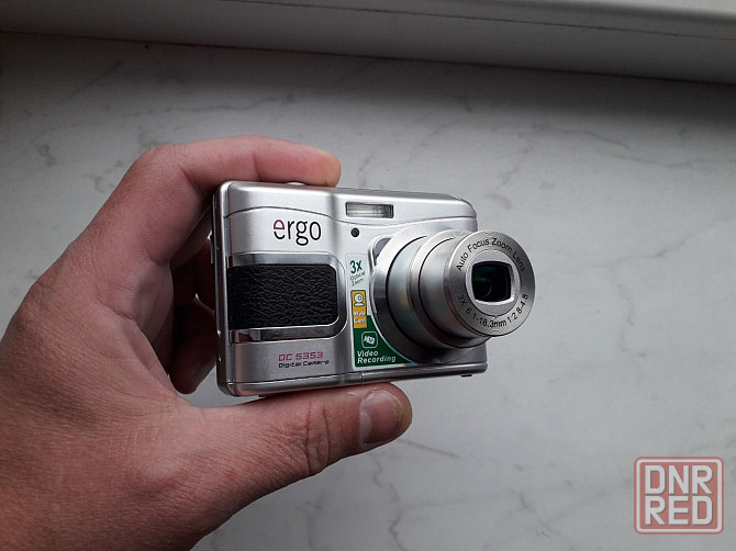 Цифровой фотоаппарат Ergo DC 5353 состояние и комплект нового Донецк - изображение 1