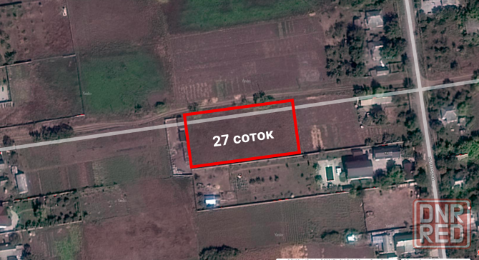 Участок 27 соток в с. Андреевка (Донецкая область) Донецк - изображение 1