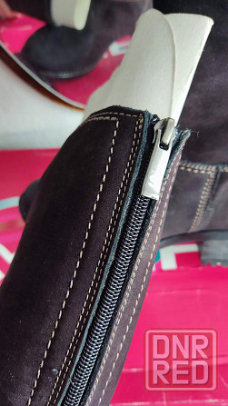 Сапоги женские нубук 37 размер полнота G Донецк - изображение 5