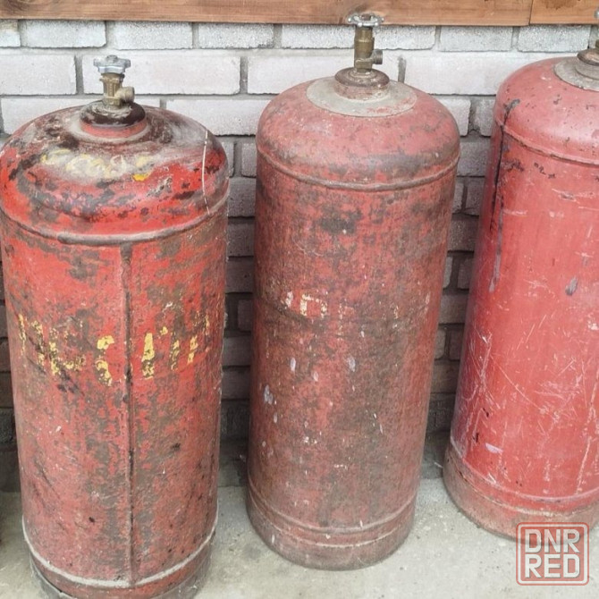 Куплю непригодные(старые,нерабочие) газовые баллоны на постоянной основе 40-50л Донецк - изображение 1