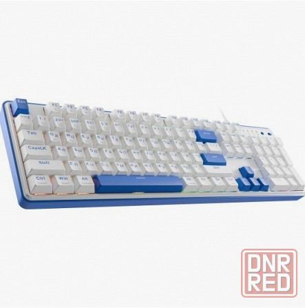 Клавиатура Redragon Faye Pro Ru, Rgb, белый-синий (72257) (арт-8764) Макеевка - изображение 2