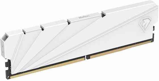 Оперативная память Netac Shadow S Ddr 4 Dimm 16gb (8gbx2) Pc25600, 3200mhz, Ntssd4p32dp-16w C16 Whit Макеевка