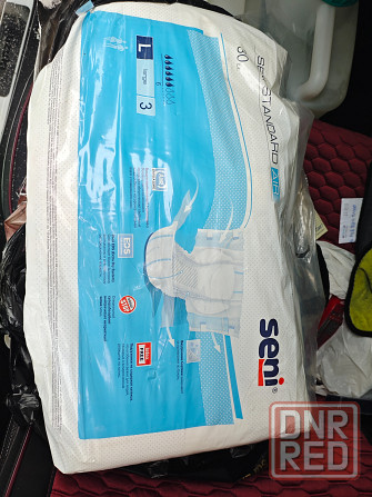 Продам памперсы для взрослых 30 шт Seni L 3 Донецк - изображение 2