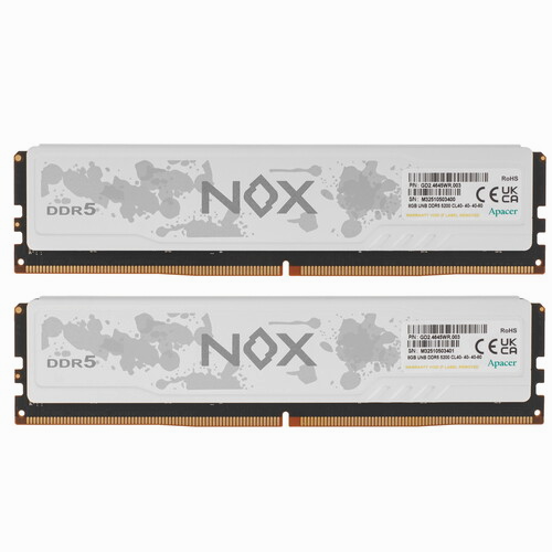 Оперативная память Dimm Ddr5 Apacer Nox [Ah5u16g52c52rmwaa-2] 16 гб (арт-5059) Макеевка