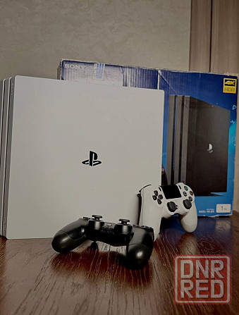 Ps4 Pro белая, прошитая hen 9.00,1TB Донецк - изображение 4