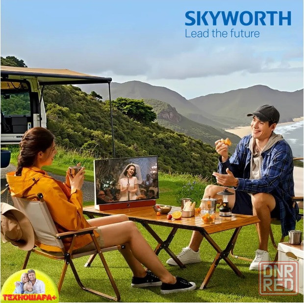 24" тв Skyworth 24LP60G. FullHD|Smart/GoogleTV|Голос|Саундбар|Аккумулятор Донецк - изображение 5