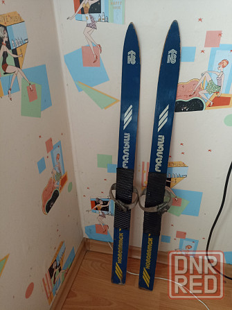 Лыжи детские " Малыш" Донецк - изображение 2