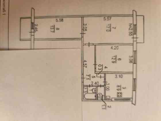 Продается 3 - х комнатная квартира, мкр. Текстильщик Донецк