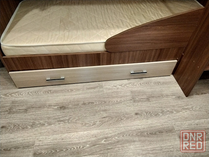 Детская кровать двухъярусная с пеналом. Донецк - изображение 5