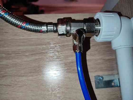 Фильтр для воды с установкой. Аквабрайт. Донецк