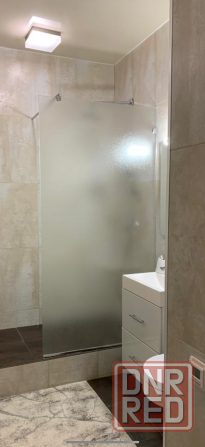 Перегородка стеклянная в душевую Донецк - изображение 1