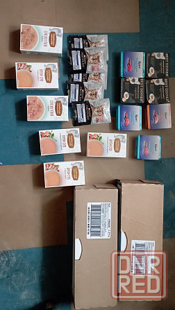 Кошачий корм сухой и жидкий Донецк - изображение 1