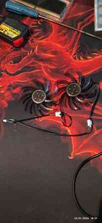 Кулеры для видеокарт Palit Dual GTX 1000 Series. GA91S2U, 86мм, 4pin. Донецк