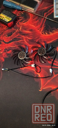 Кулеры для видеокарт Palit Dual GTX 1000 Series. GA91S2U, 86мм, 4pin. Донецк - изображение 1