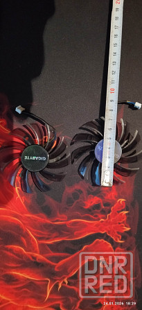 Кулера для видеокарты Gigabyte T128010SU 75 мм Донецк - изображение 1