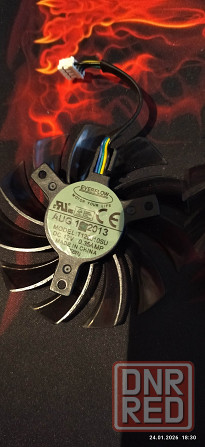Кулера для видеокарты Gigabyte T128010SU 75 мм Донецк - изображение 2