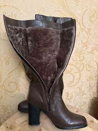 Сапоги женские зимние натуральная кожа Донецк