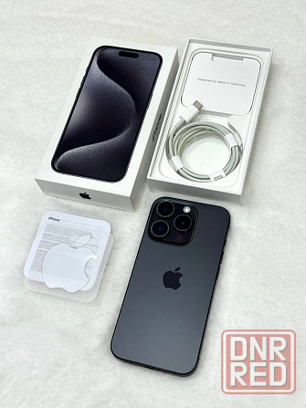 iPhone 15 Pro 128Gb Black Titanium (SIM+eSIM) Донецк - изображение 1