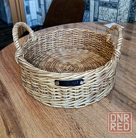 Плетенная корзина. Макеевка - изображение 1