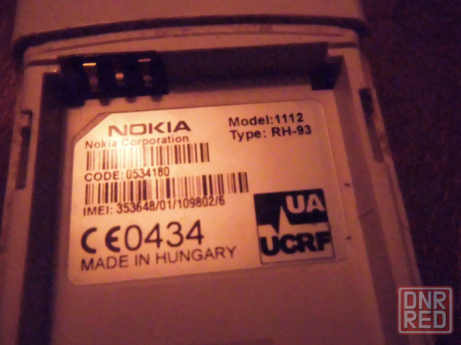Nokia 1112 Макеевка - изображение 3