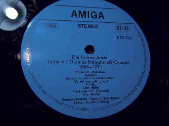 пластинка Team4\Thomas Natschinski-group (die fruhen jahre) 1966-1971 Макеевка