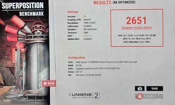 Видеокарта GTX 1070t Донецк