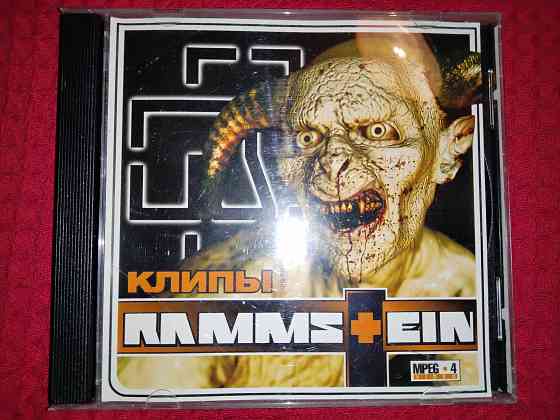 Rammstein , музыкальные видеоклипы , mpeg4-формат на cd-диске . Макеевка