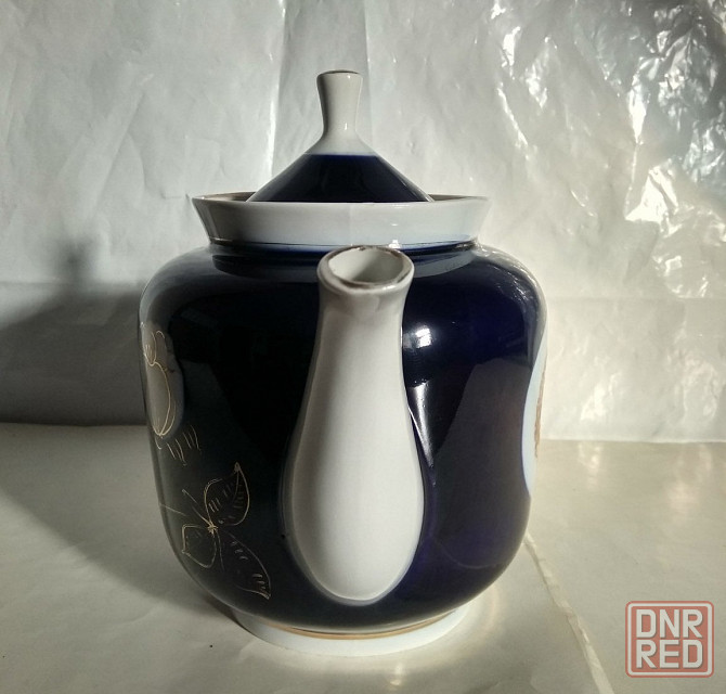 Чайник заварочный фарфор ссср Донецк - изображение 3