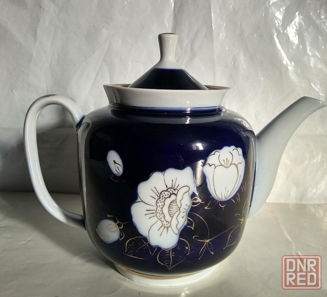 Чайник заварочный фарфор ссср Донецк - изображение 8