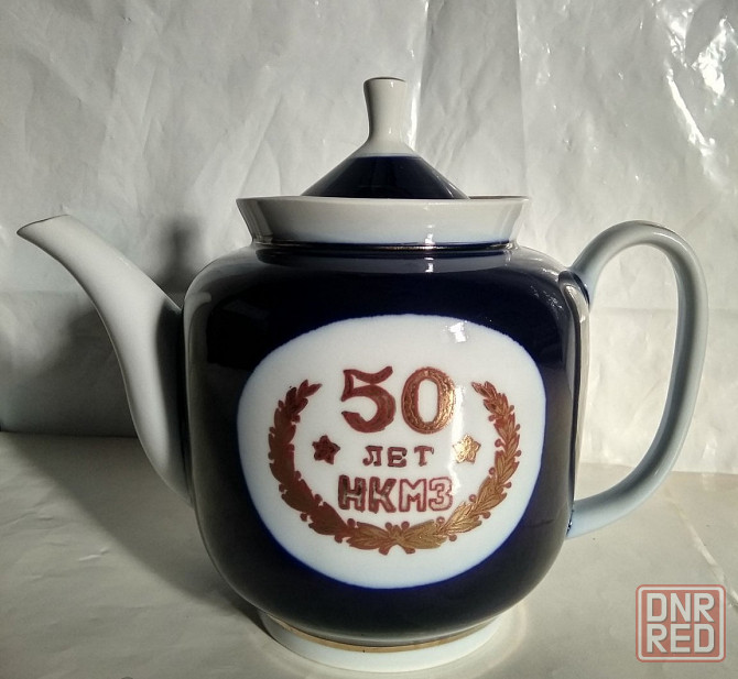Чайник заварочный фарфор ссср Донецк - изображение 1