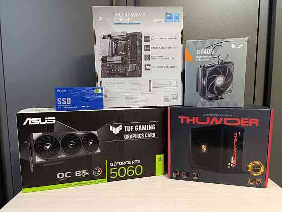 13400F/RTX5060/B760/32Gb DDR4/1 Tb nvme игровой пк Донецк