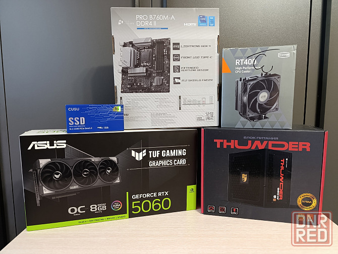 13400F/RTX5060/B760/32Gb DDR4/1 Tb nvme игровой пк Донецк - изображение 6