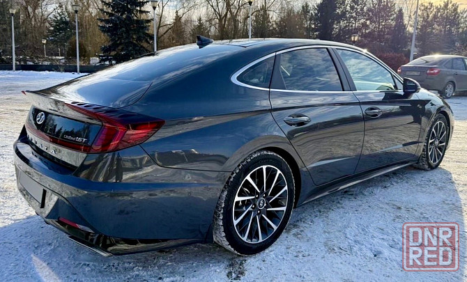 Hyundai Sonata Limited 1.6T максимальная комплектация безопасность целая машина без удара Донецк - изображение 1