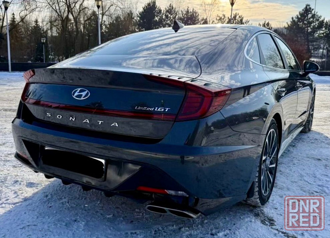 Hyundai Sonata Limited 1.6T максимальная комплектация безопасность целая машина без удара Донецк - изображение 4