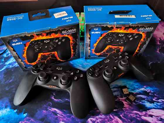 Продам геймпады беспроводные Sven gc-3050 2шт Донецк