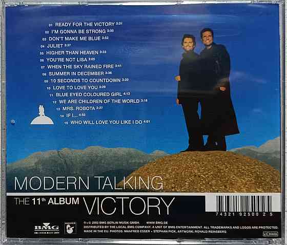 CD диск Modern Talking - Victory - The 11th Album - Донецк