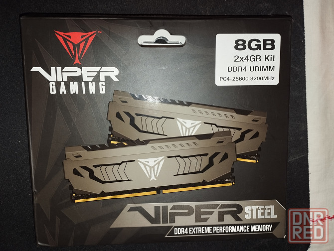 DDR-4 Patriot Viper Memory 2x4Gb Донецк - изображение 1