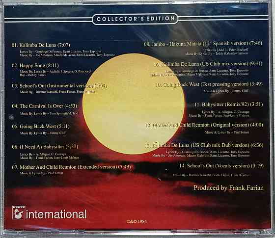 CD диск Boney M. - Kalimba De Luna - Донецк