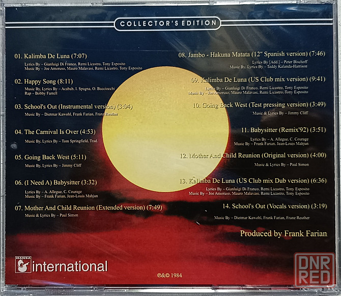 CD диск Boney M. - Kalimba De Luna - Донецк - изображение 2