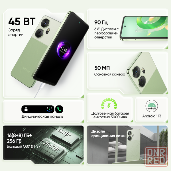 Продам телефон Itel p55+ Алчевск - изображение 3