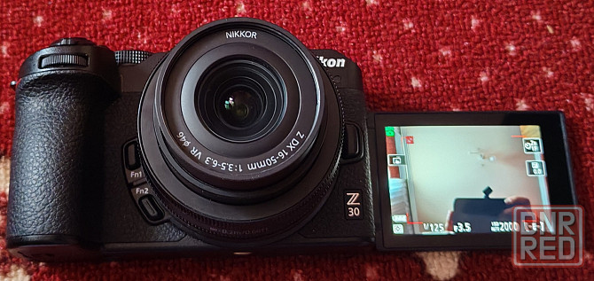 Продам новый беззеркальный фотоаппарат Nikon Z30 Kit 16-50mm f/3.5-6.3 и накамерную вспышку Godox Донецк - изображение 2