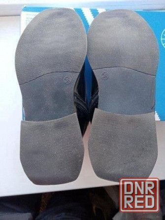 Ботинки женские 38 р. кожаные лакированные Донецк - изображение 4