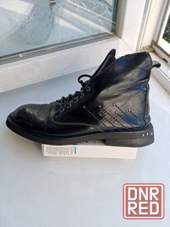 Ботинки женские 38 р. кожаные лакированные Донецк - изображение 3