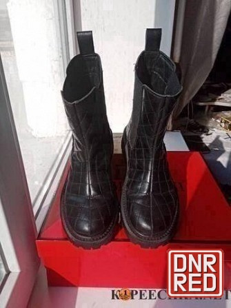 Полусаплги 36(23)р. кожаные на девочку Донецк - изображение 4