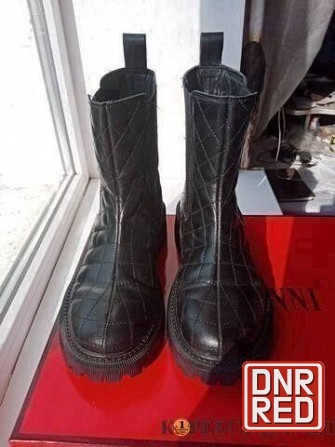 Полусаплги 36(23)р. кожаные на девочку Донецк - изображение 2