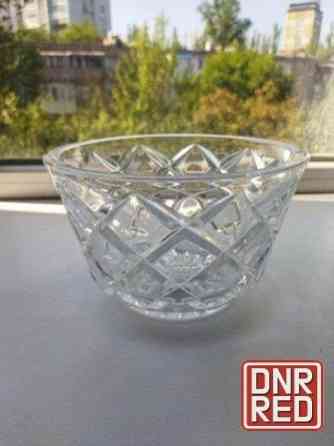 Бьшая хрустальная салатница ссср Донецк