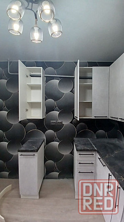 Угловая кухня Нувель 1,2*1,56м в цвете бетон белый Макеевка - изображение 2