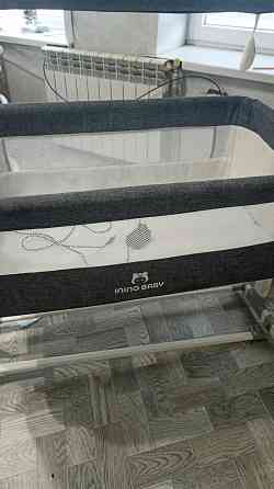 Кроватка для новорожденного приставная с электрокачелями Донецк