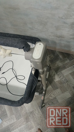 Кроватка для новорожденного приставная с электрокачелями Донецк - изображение 2